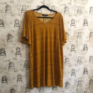 APT 9 Yellow Swing Dress